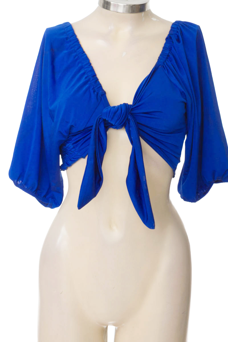 Top / Camiseta color Azul - JGO by julie gomez