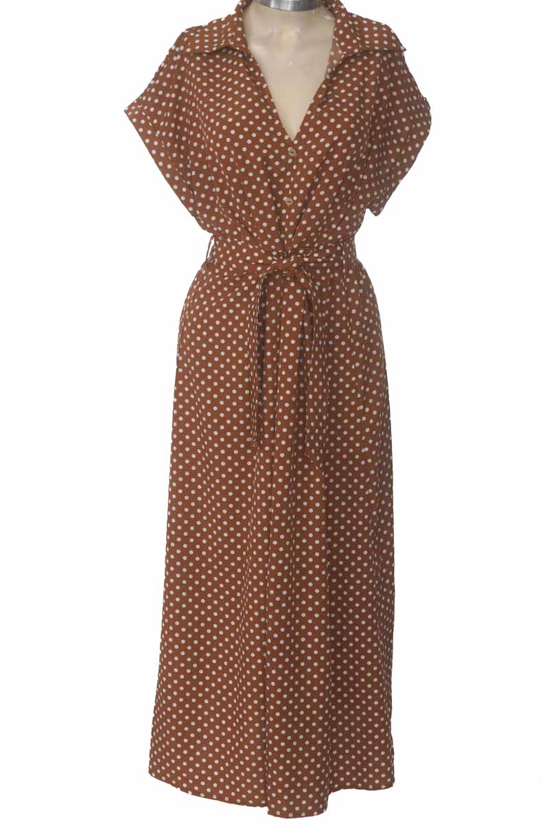 Vestido / Enterizo color Café - Shein