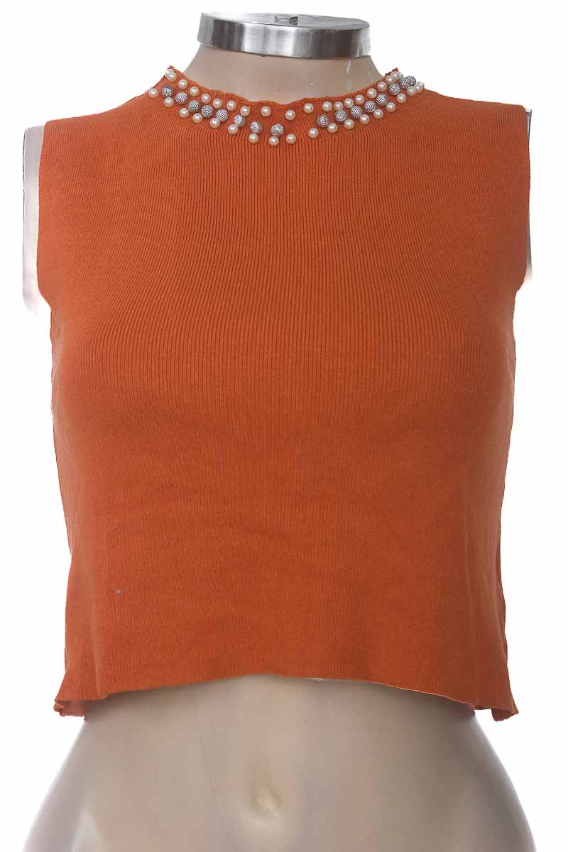 Top / Camiseta color Café - Closeando