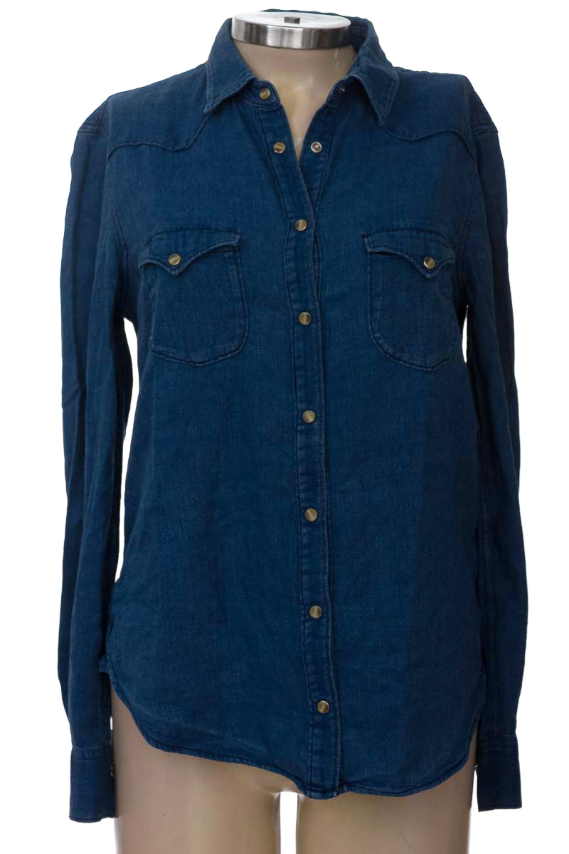 Blusa color Azul - Massimo Dutti