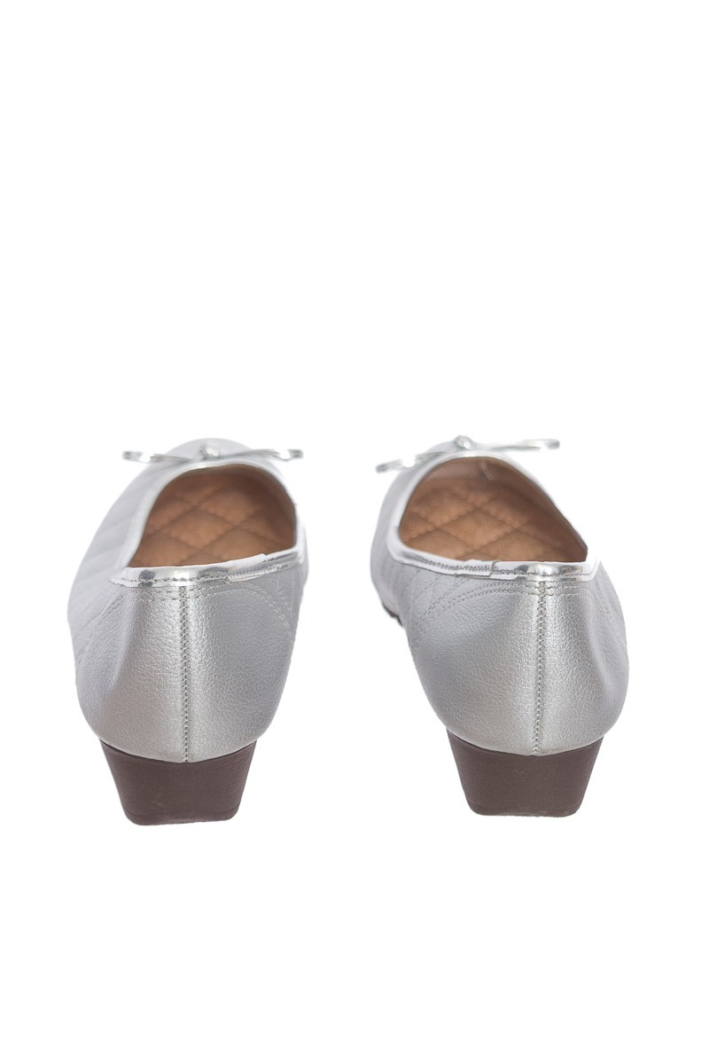 Zapatos color Plateado - Moleca