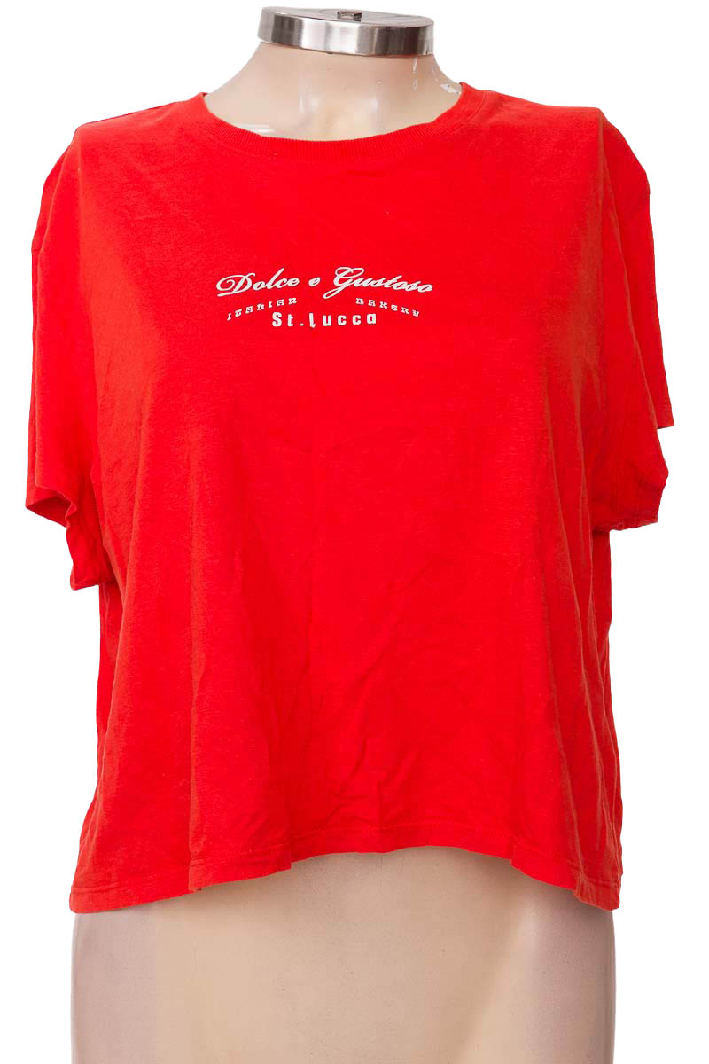 Top / Camiseta color Naranja - Divided by H&M