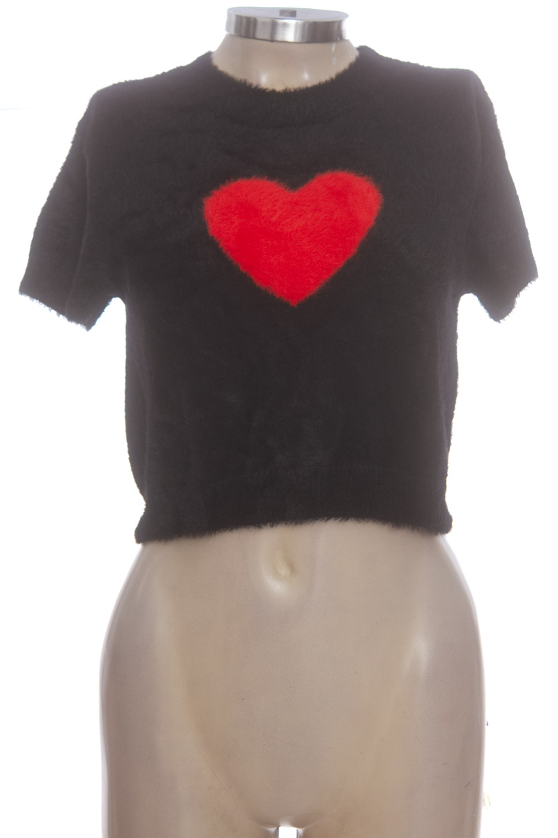 Top / Camiseta color Negro - Forever 21