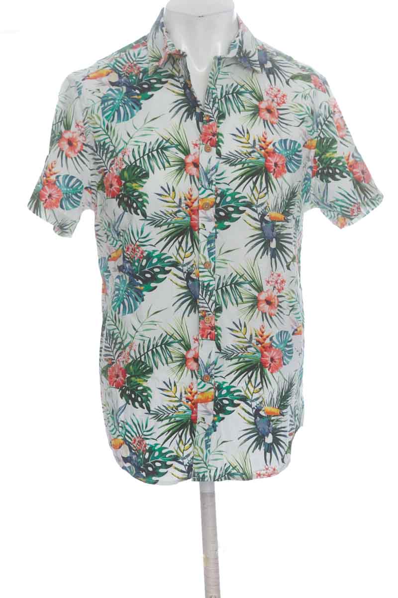 Camisa color Estampado - Denim & Flower
