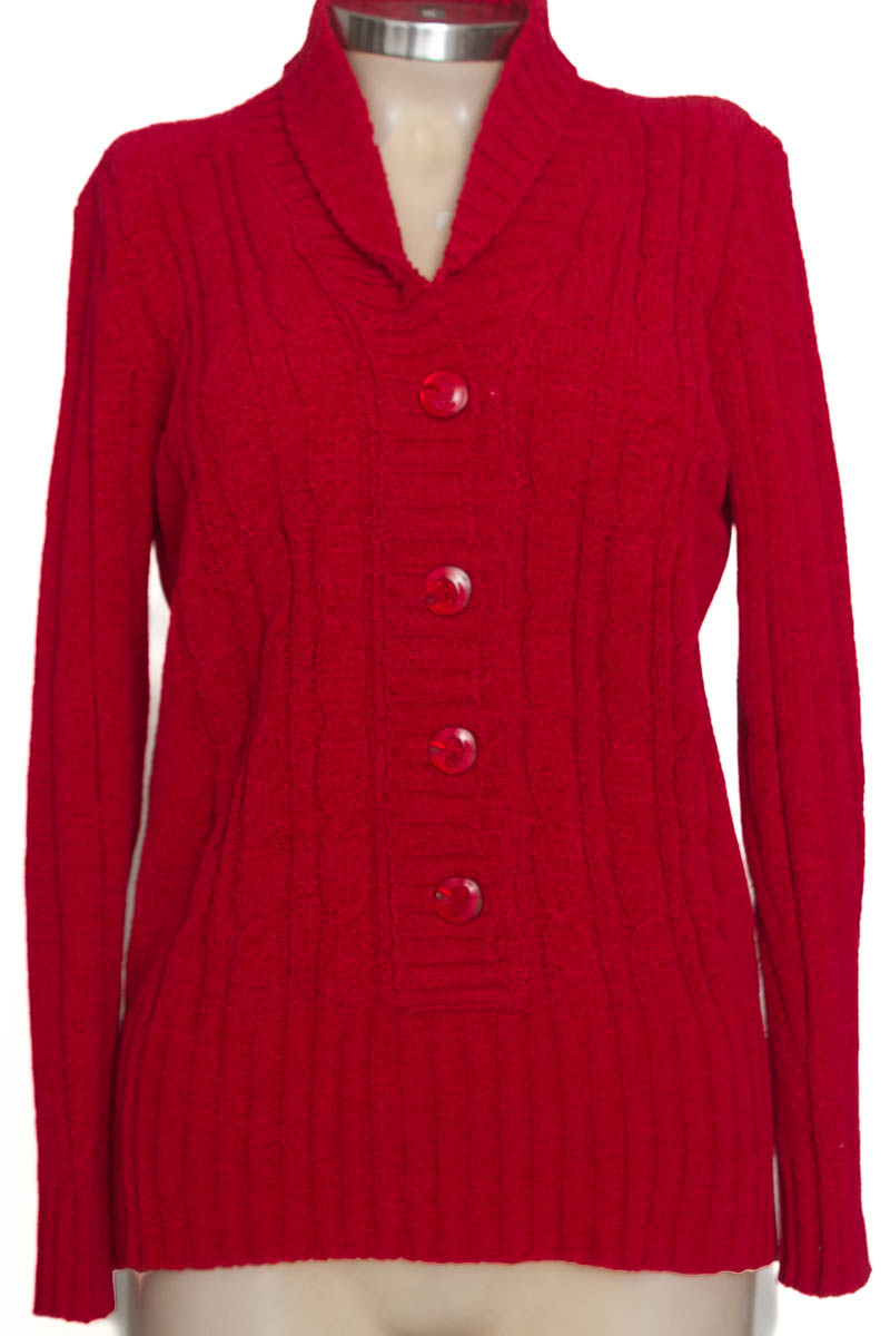 Sweater color Rojo - Tejidos mayans