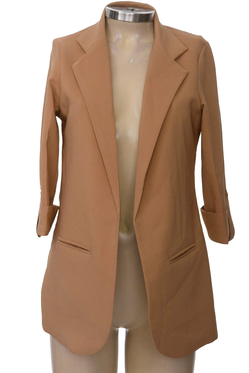 Chaqueta / Abrigo color Beige - Kamila moda