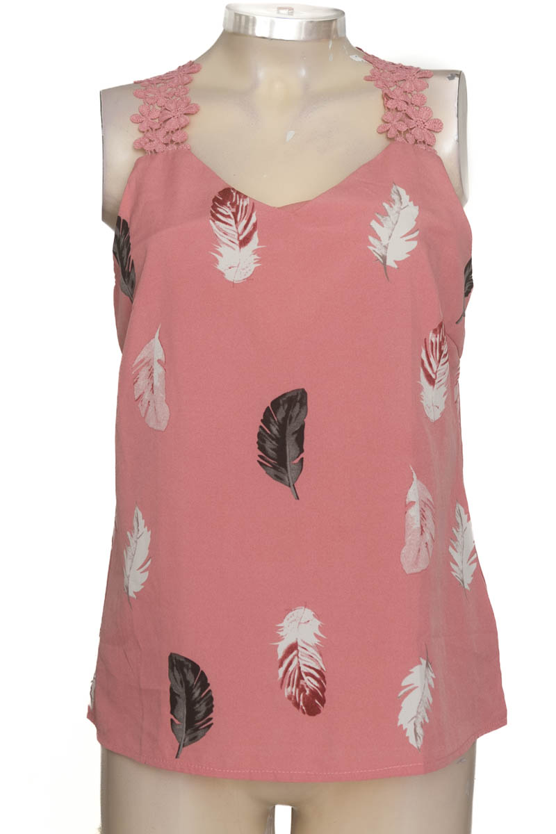 Top / Camiseta color Rosado - Shein