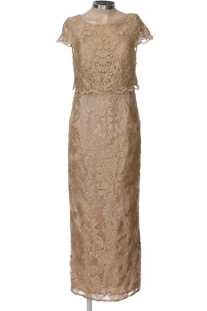 Vestido / Enterizo color Beige - Adrianna  Papell