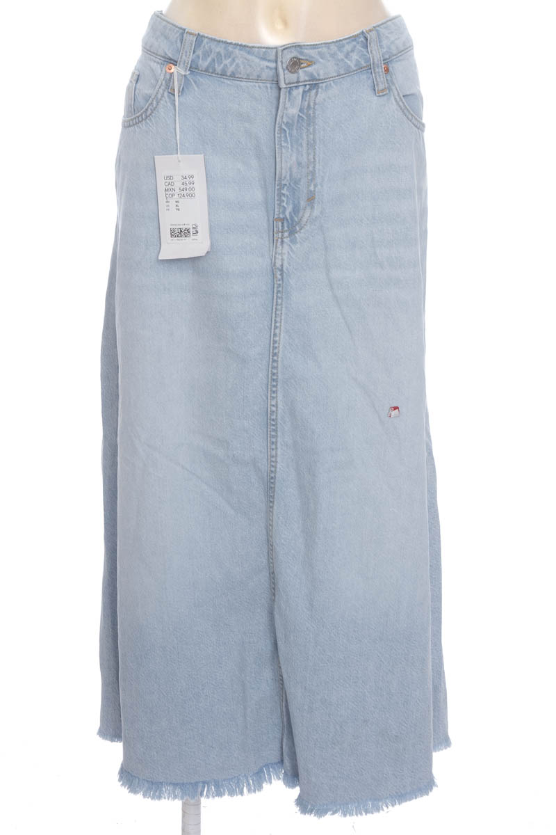 Falda color Azul - H&M