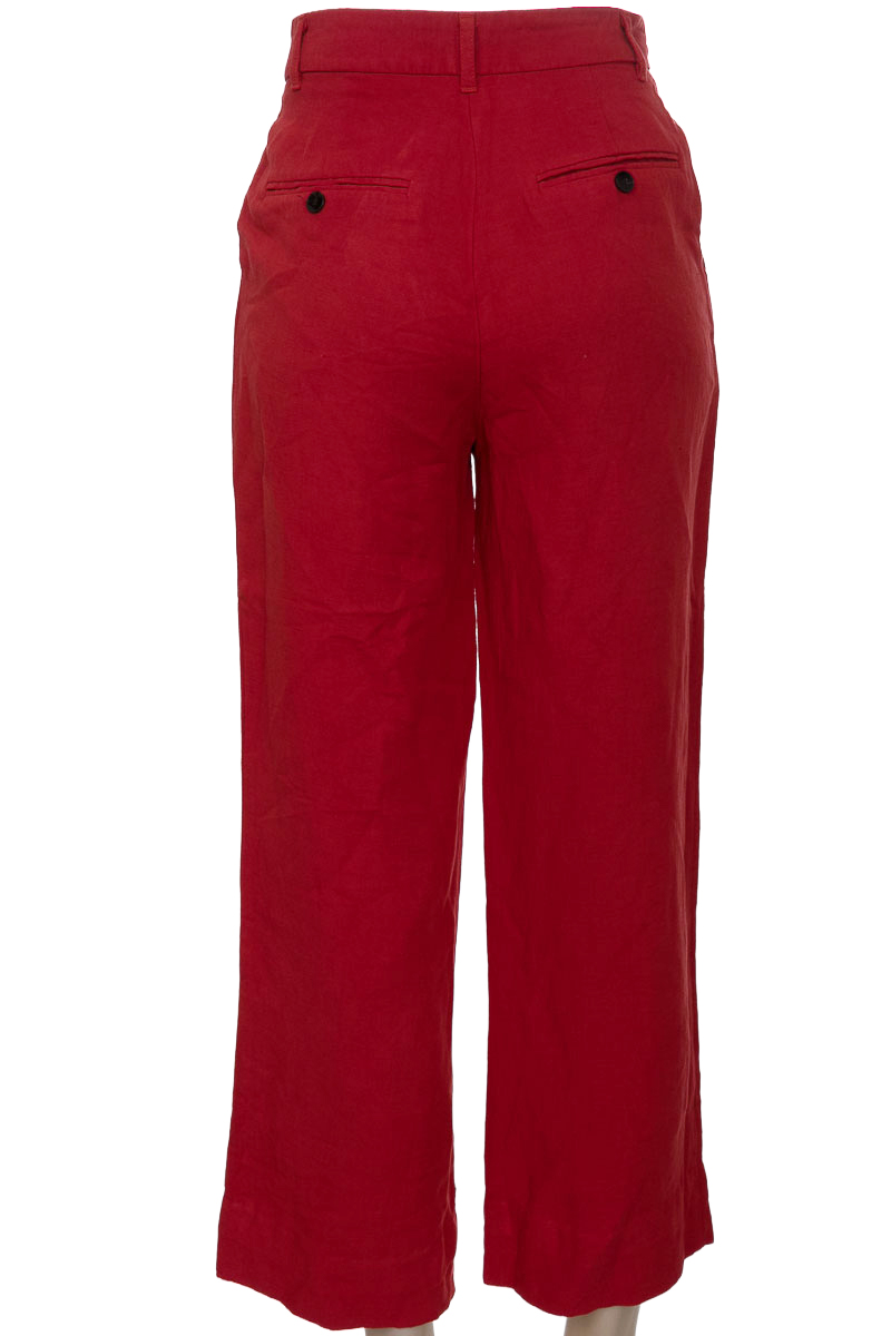Pantalones color Rojo - Zara
