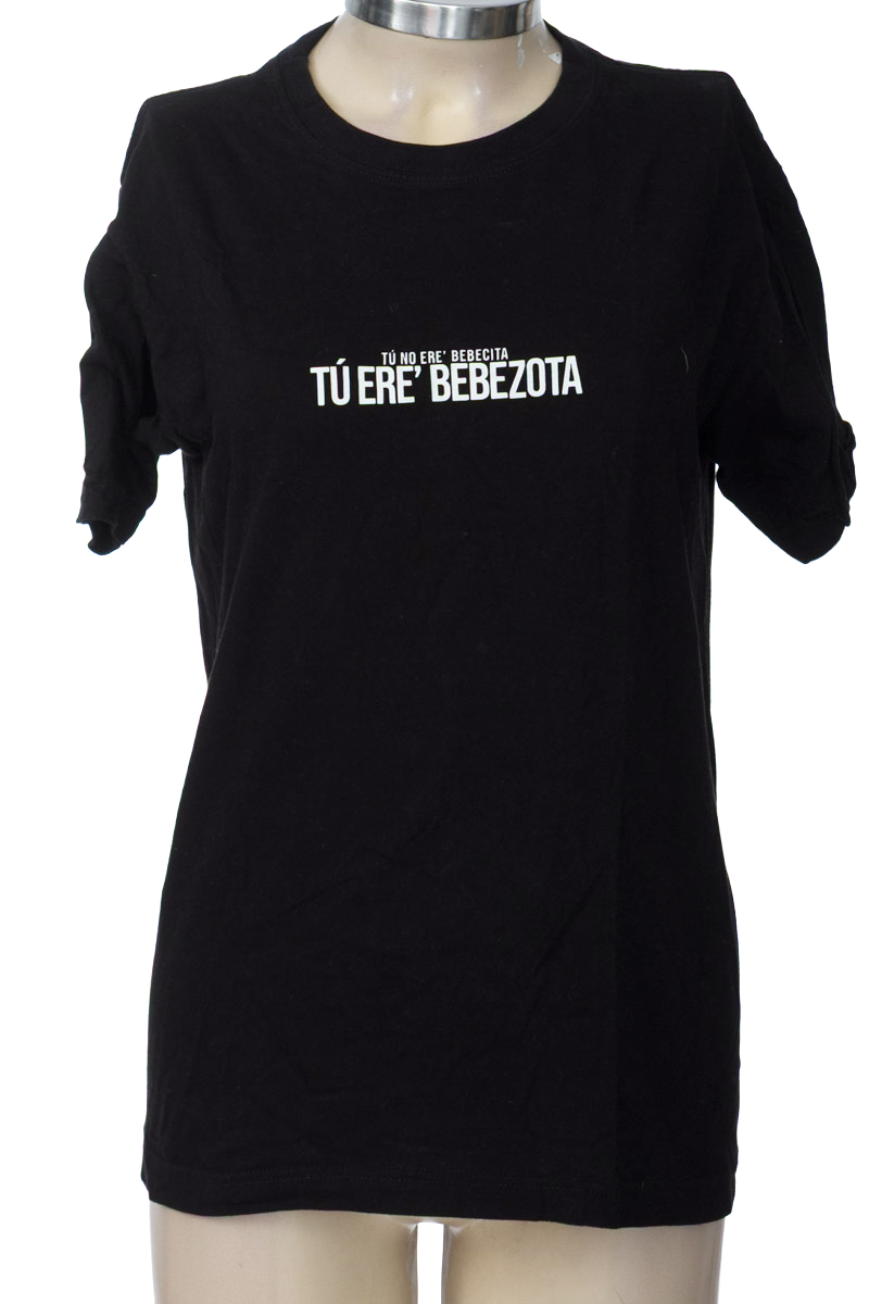 Top / Camiseta color Negro - Tropical Death