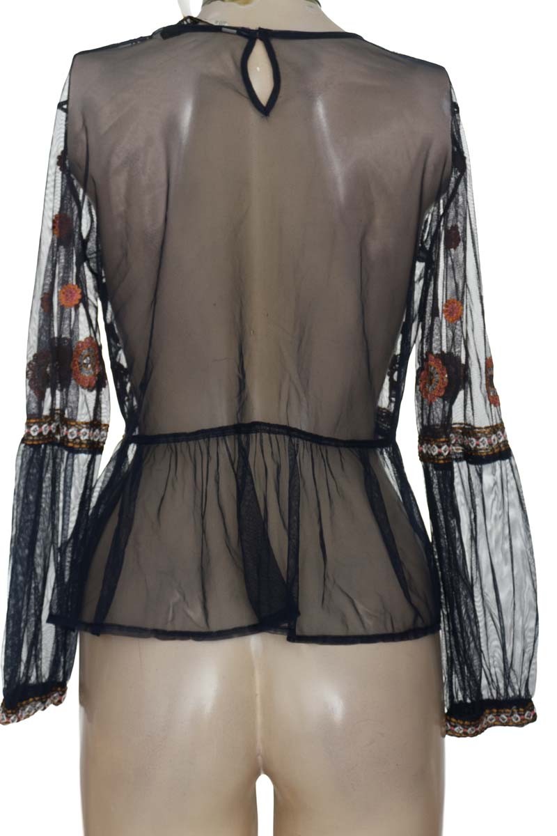 Blusa color Azul - Zara