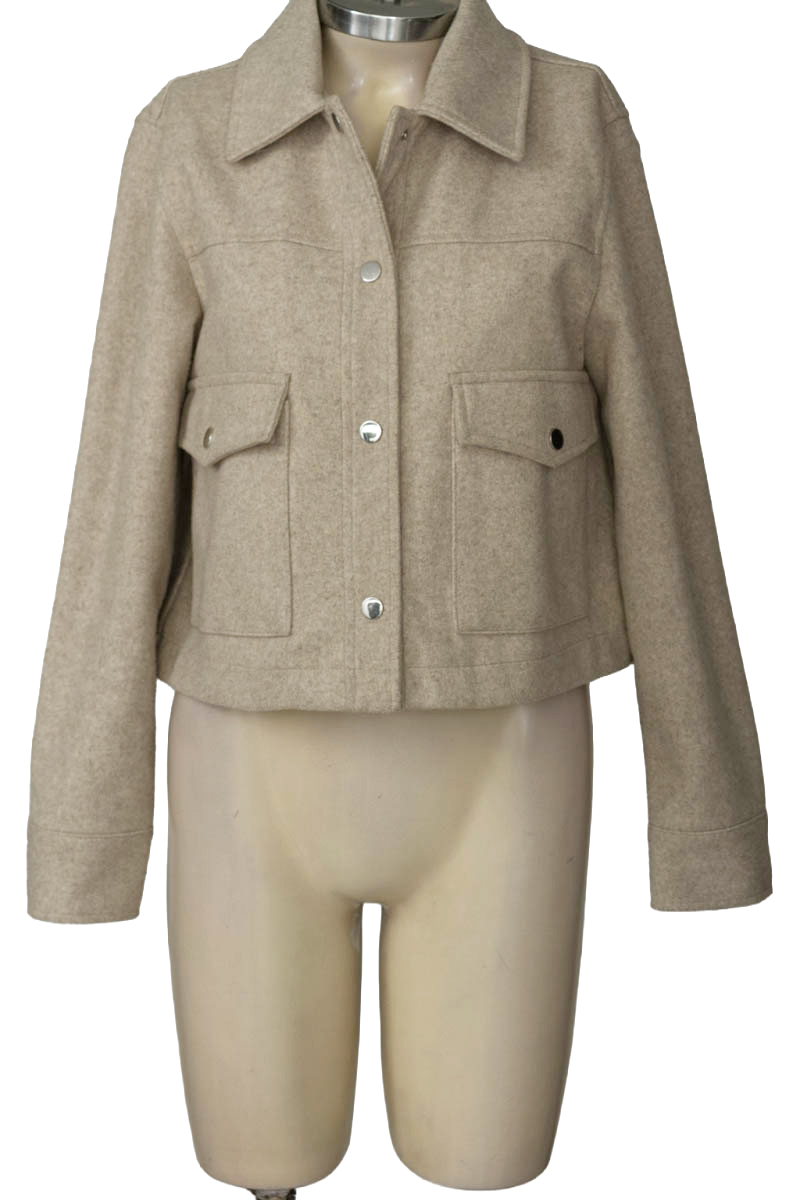 Chaqueta / Abrigo color Beige - Zara