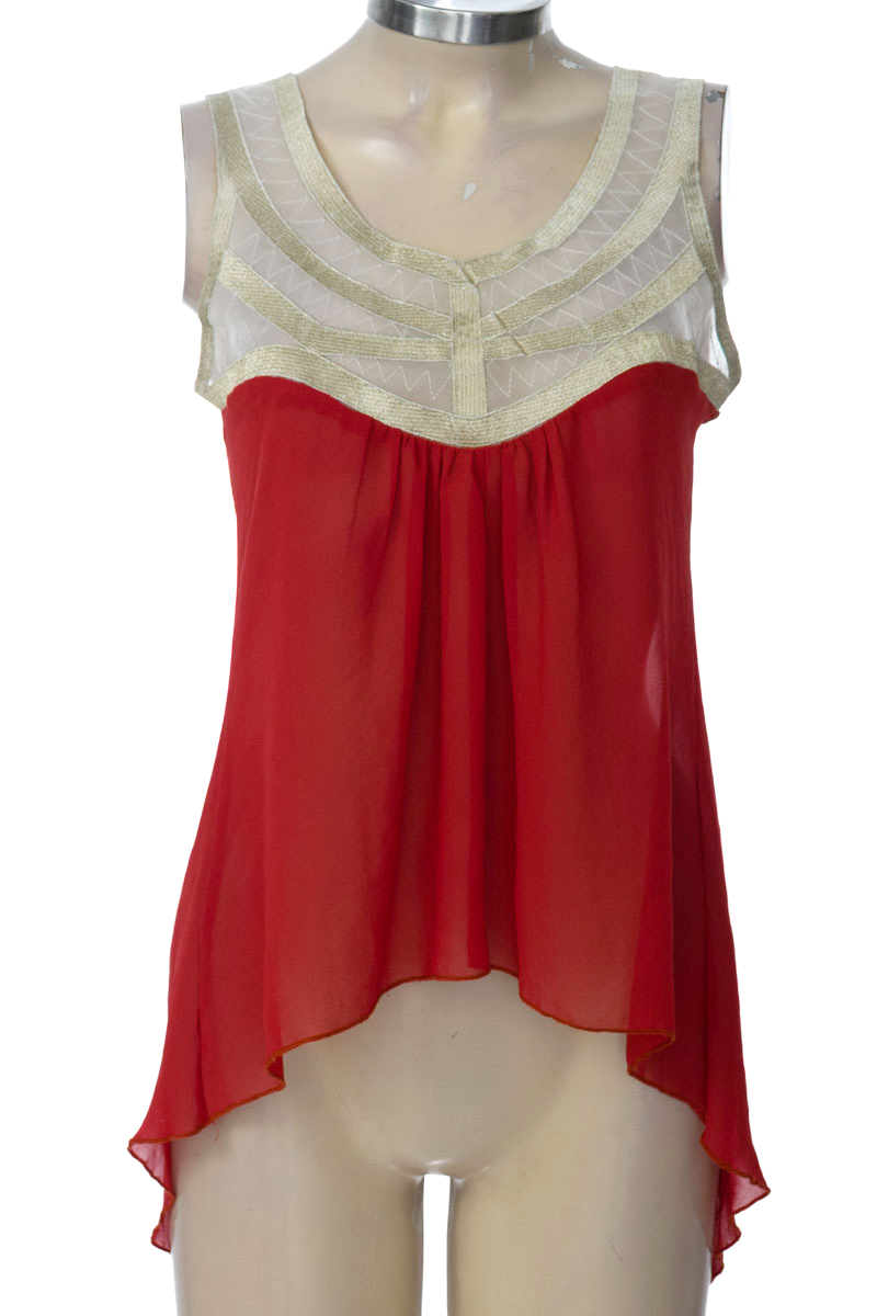 Top / Camiseta color Naranja - Paper Flower