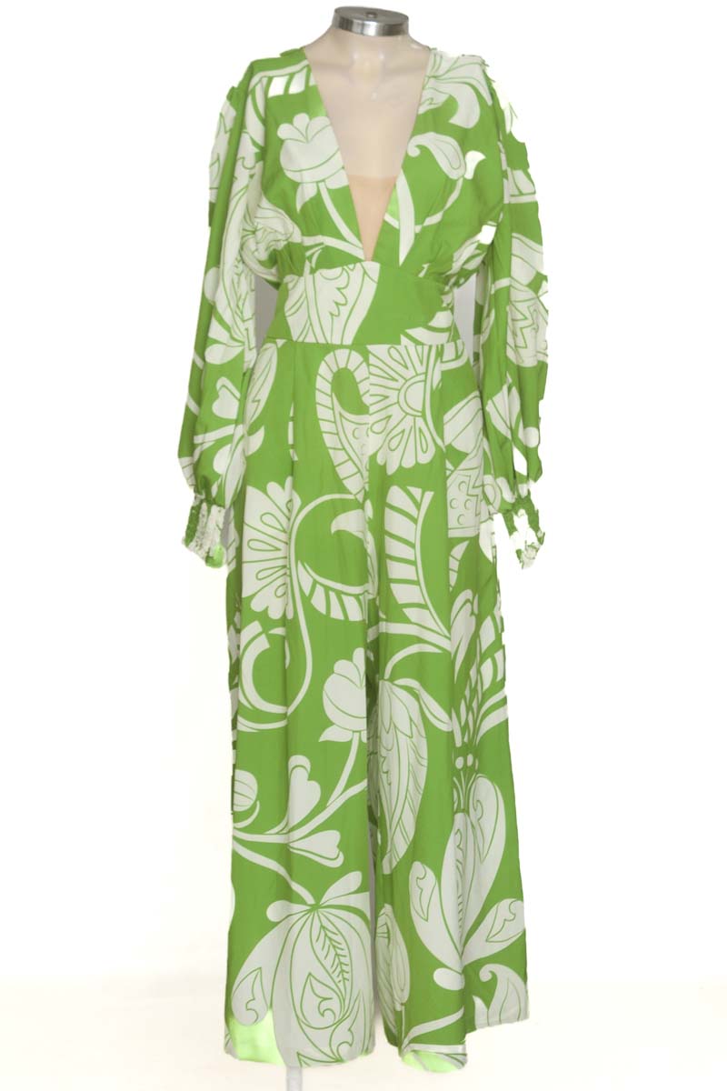 Vestido / Enterizo color Verde - Naranja Rosa