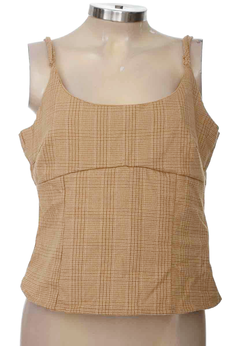 Top / Camiseta color Beige - Divided by H&M