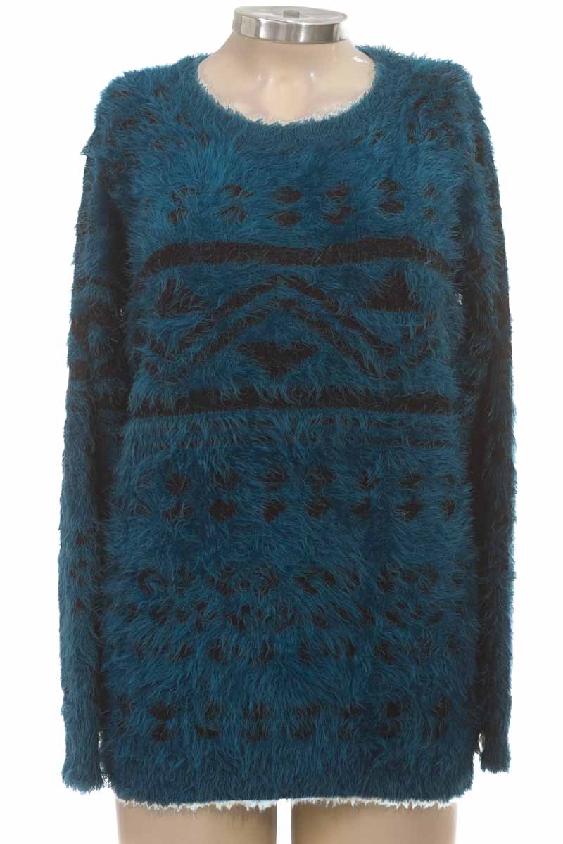 Sweater color Azul - Forever 21