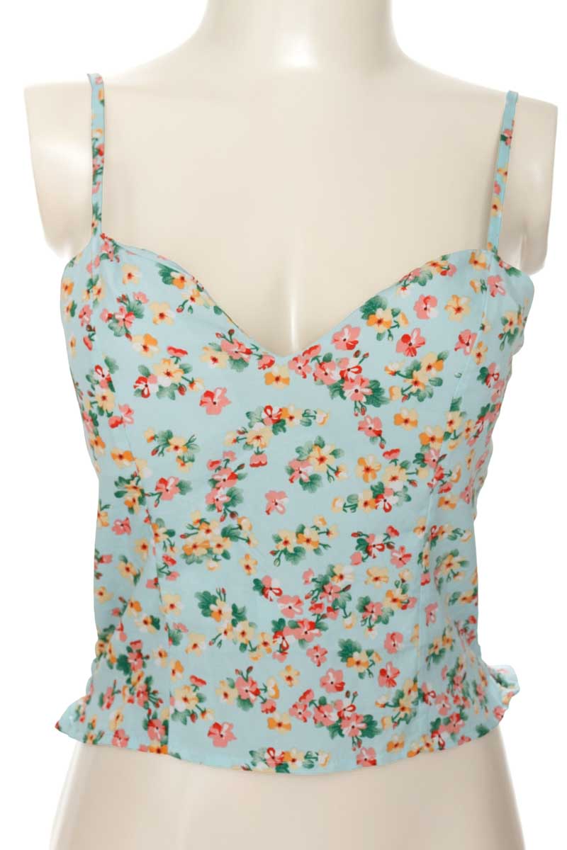 Top / Camiseta color Aguamarina - LMOK
