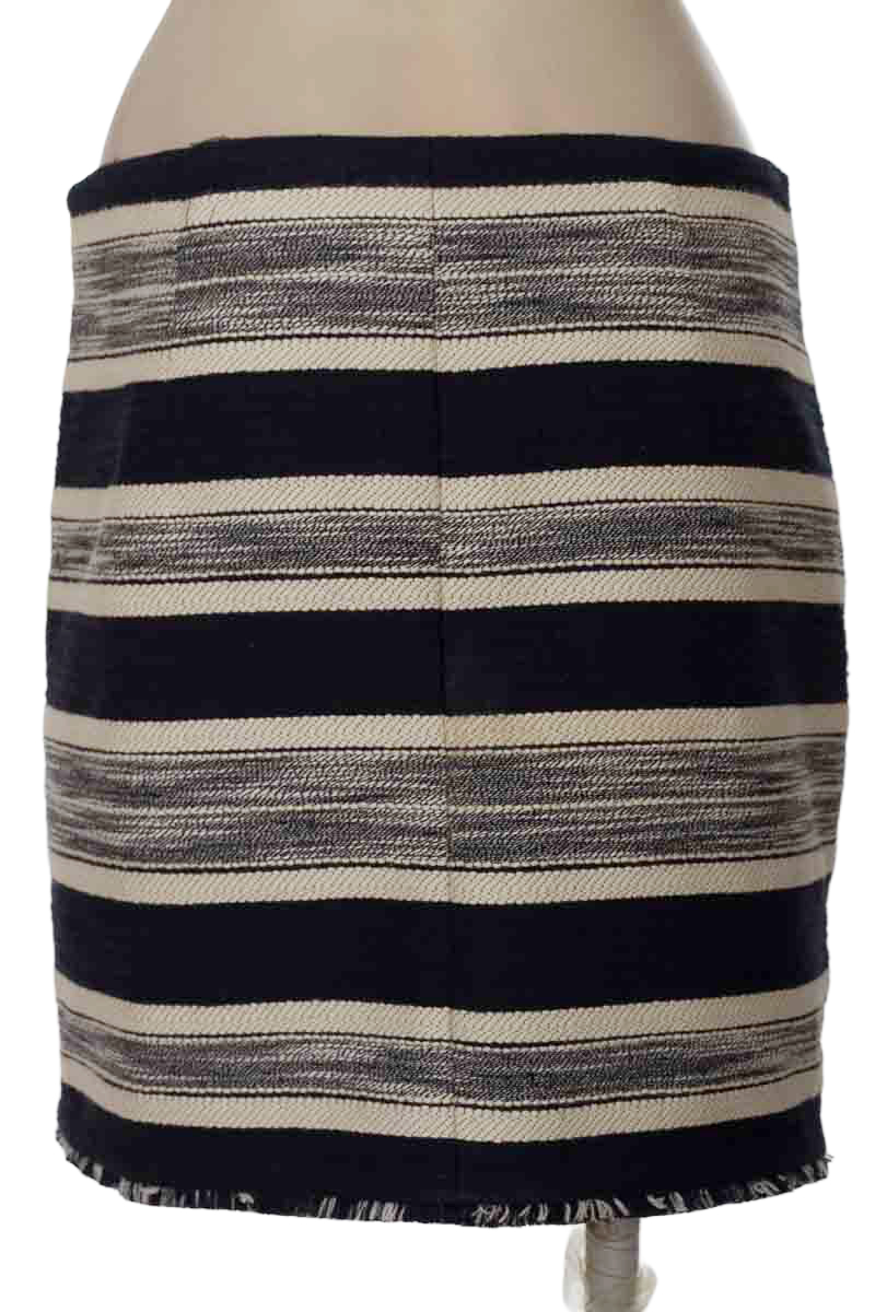 Falda color Azul - Banana Republic