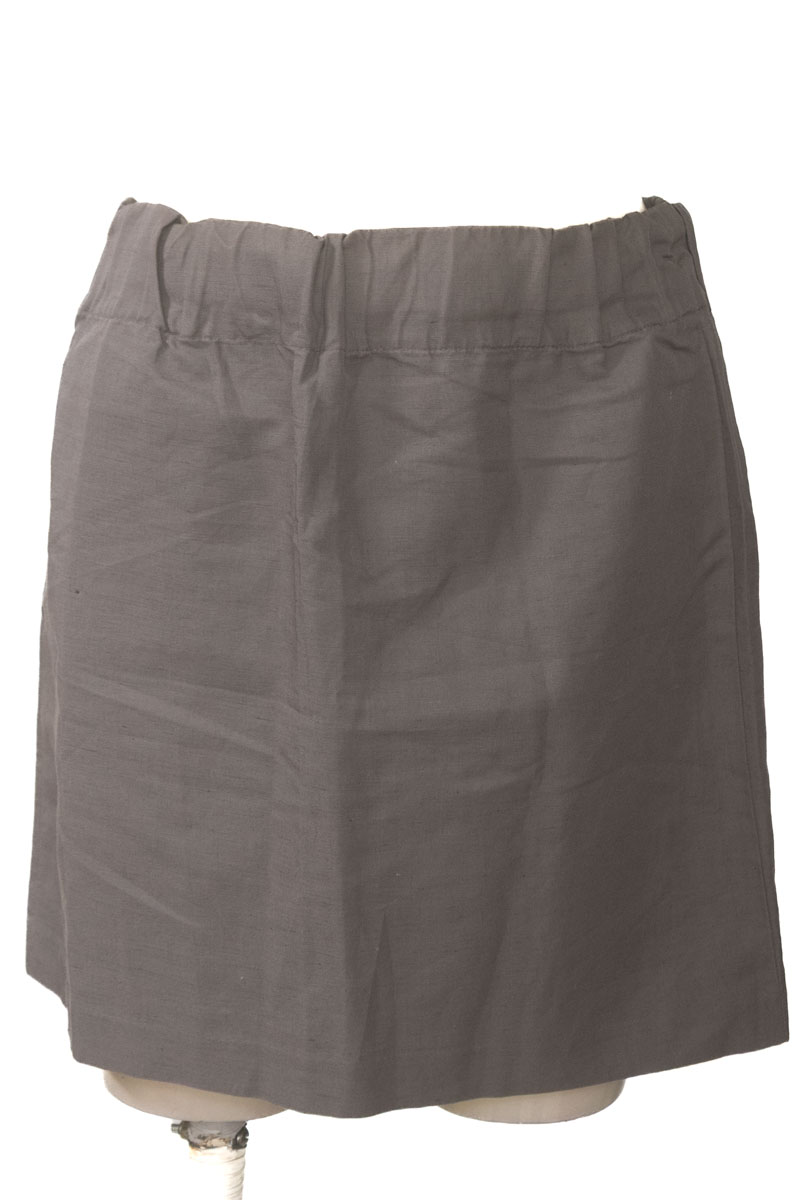 Falda color Gris - Banana Republic