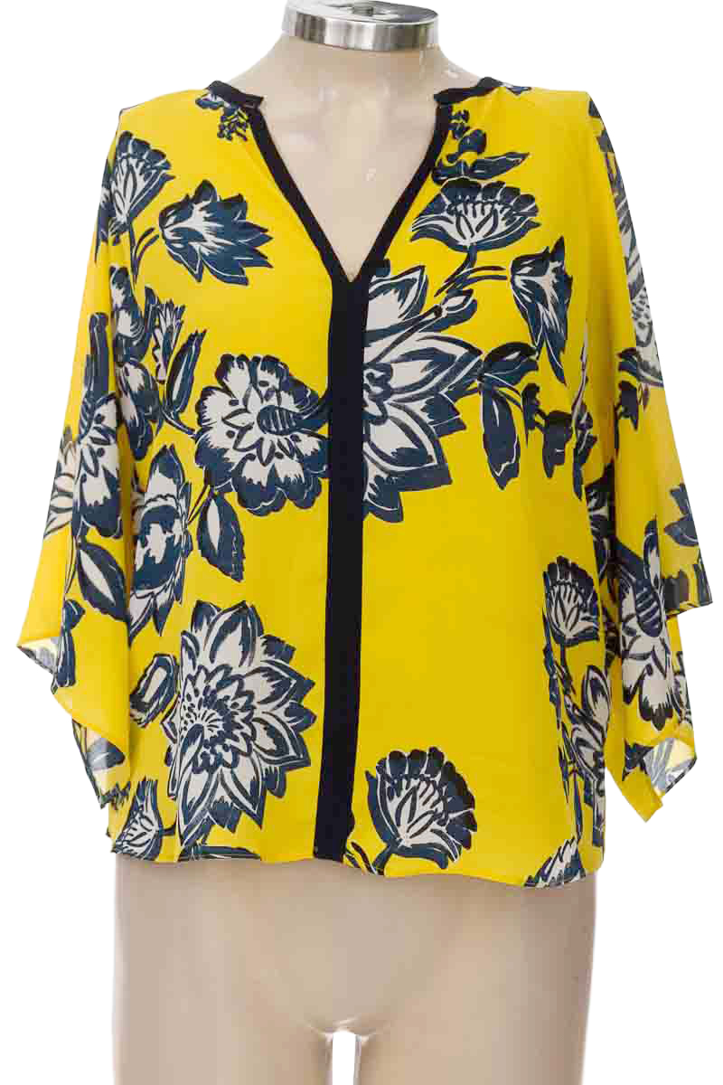 Blusa color Amarillo - Zara