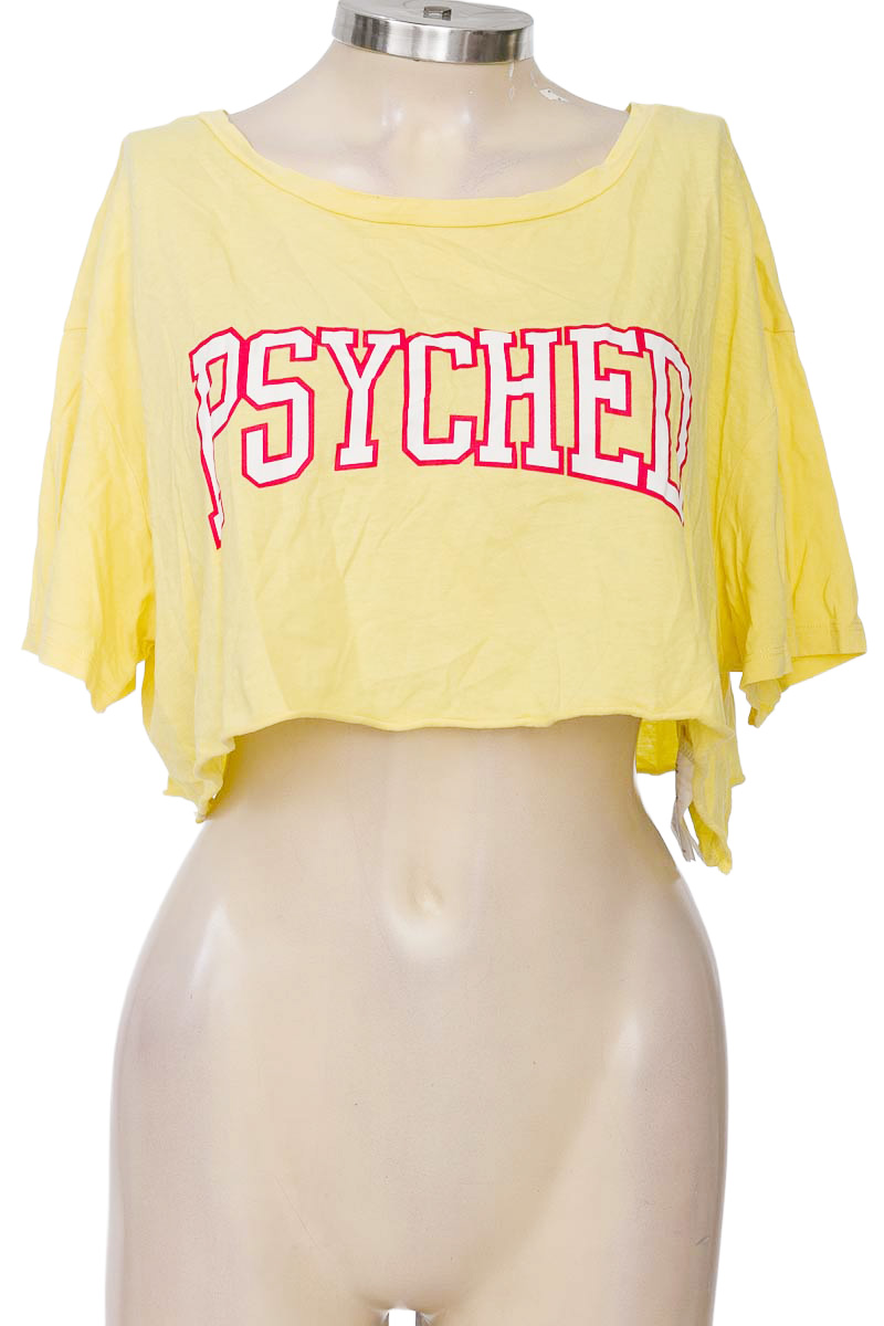 Top / Camiseta color Amarillo - Divided by H&M