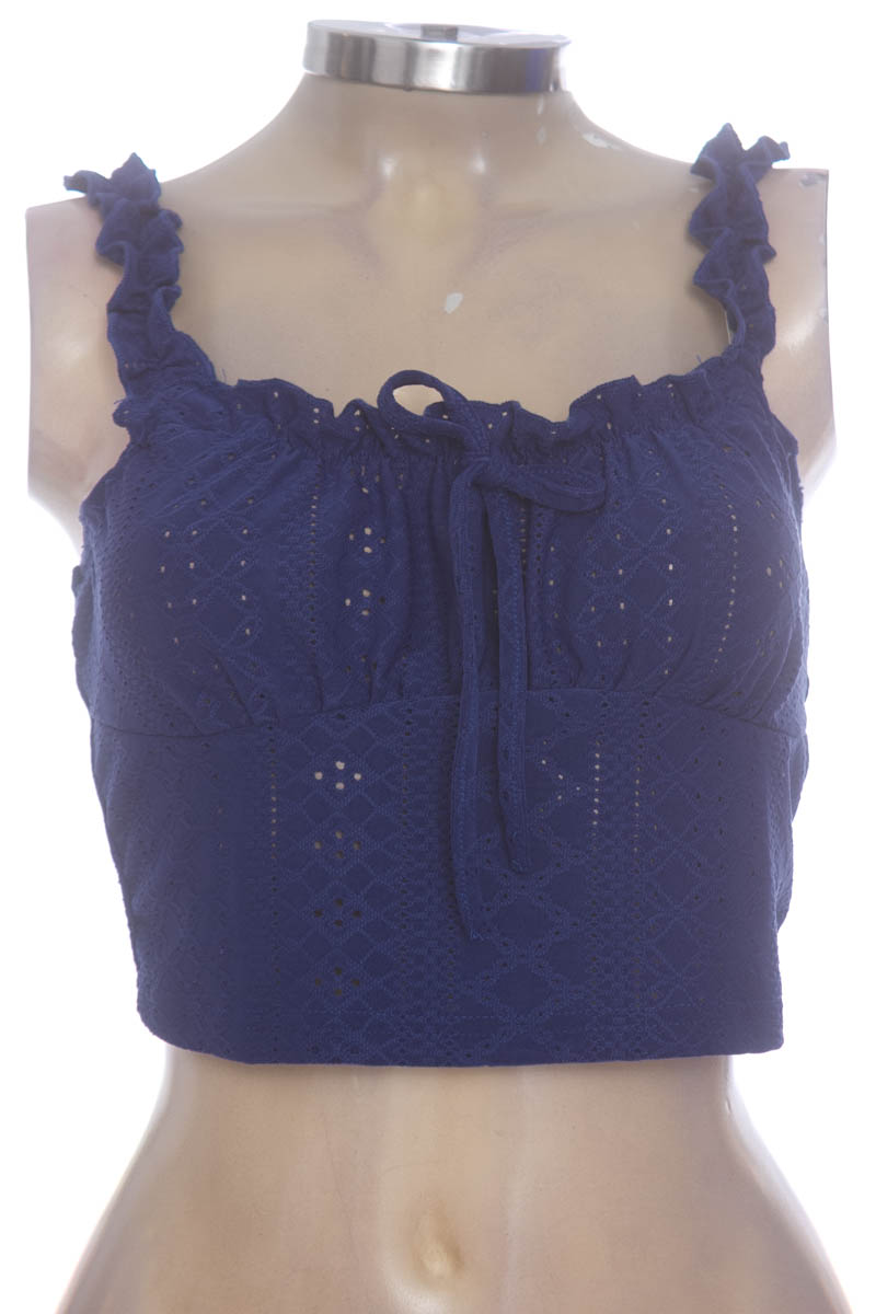 Top / Camiseta color Azul - Shein