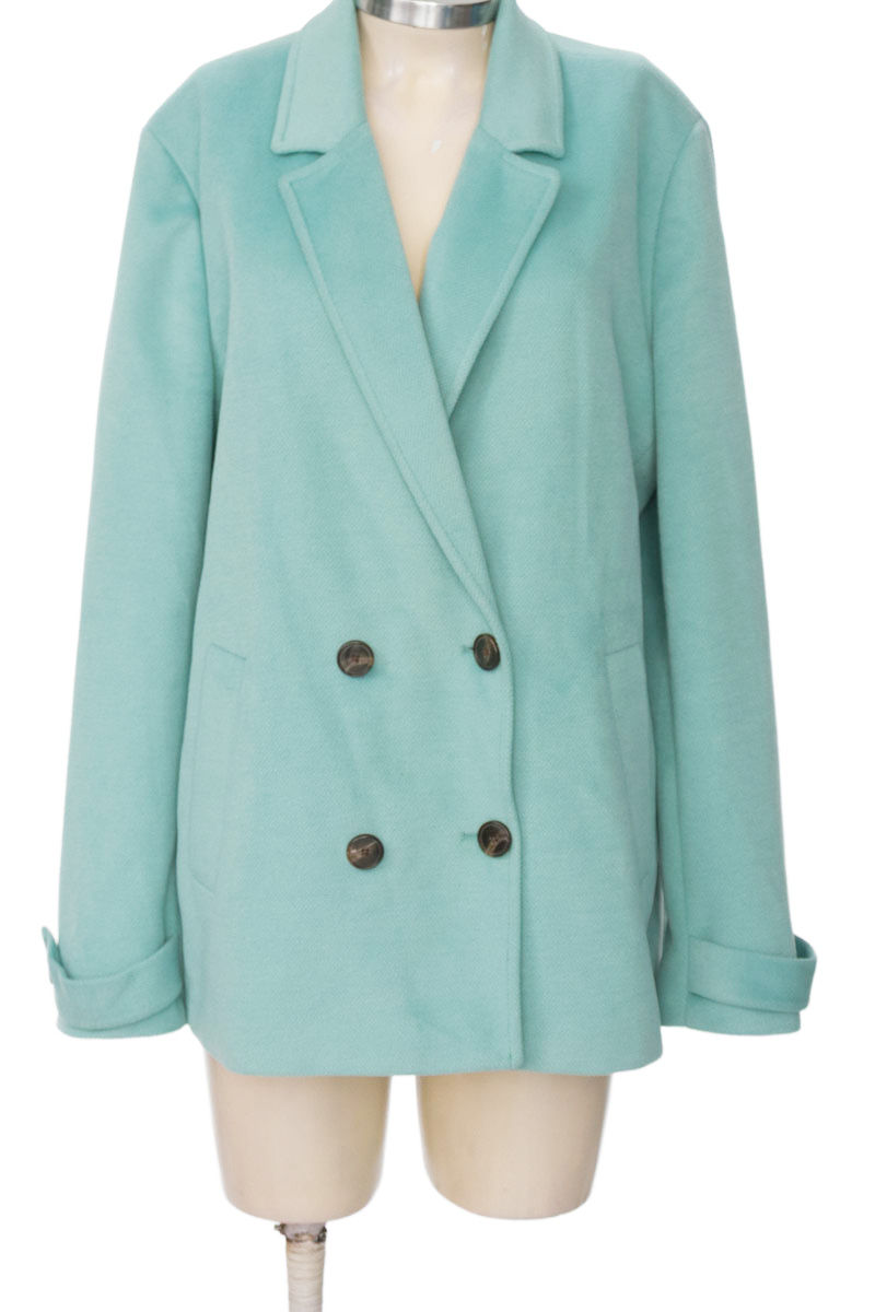 Chaqueta / Abrigo color Aguamarina - Koaj