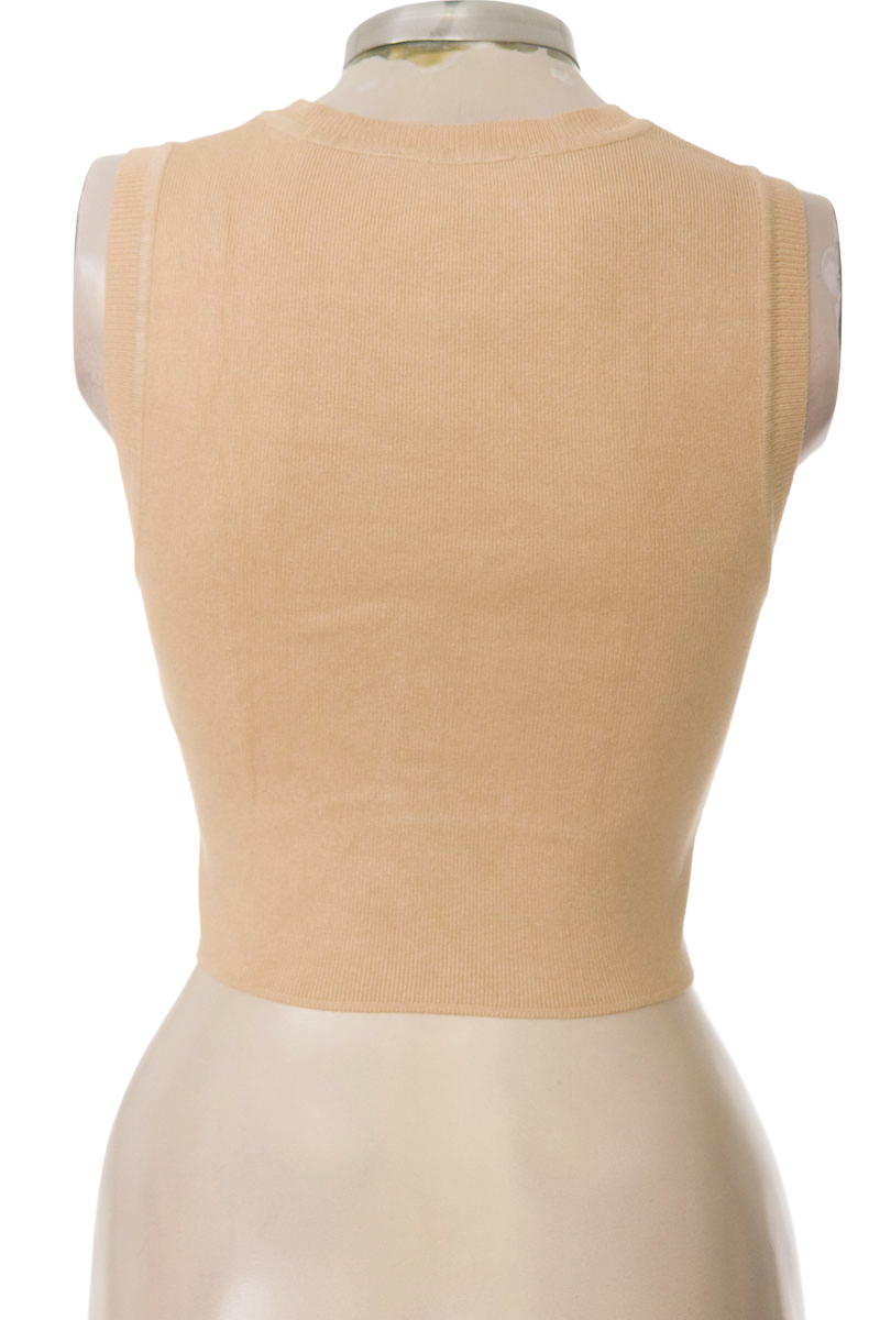 Top / Camiseta color Beige - Zara