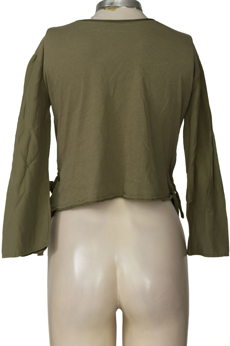 Blusa color Verde - Zara