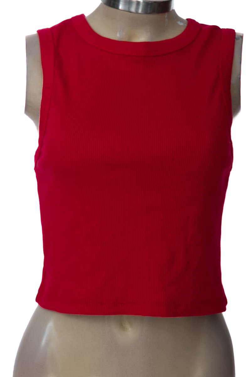 Top / Camiseta color Rojo - Kol Fashion