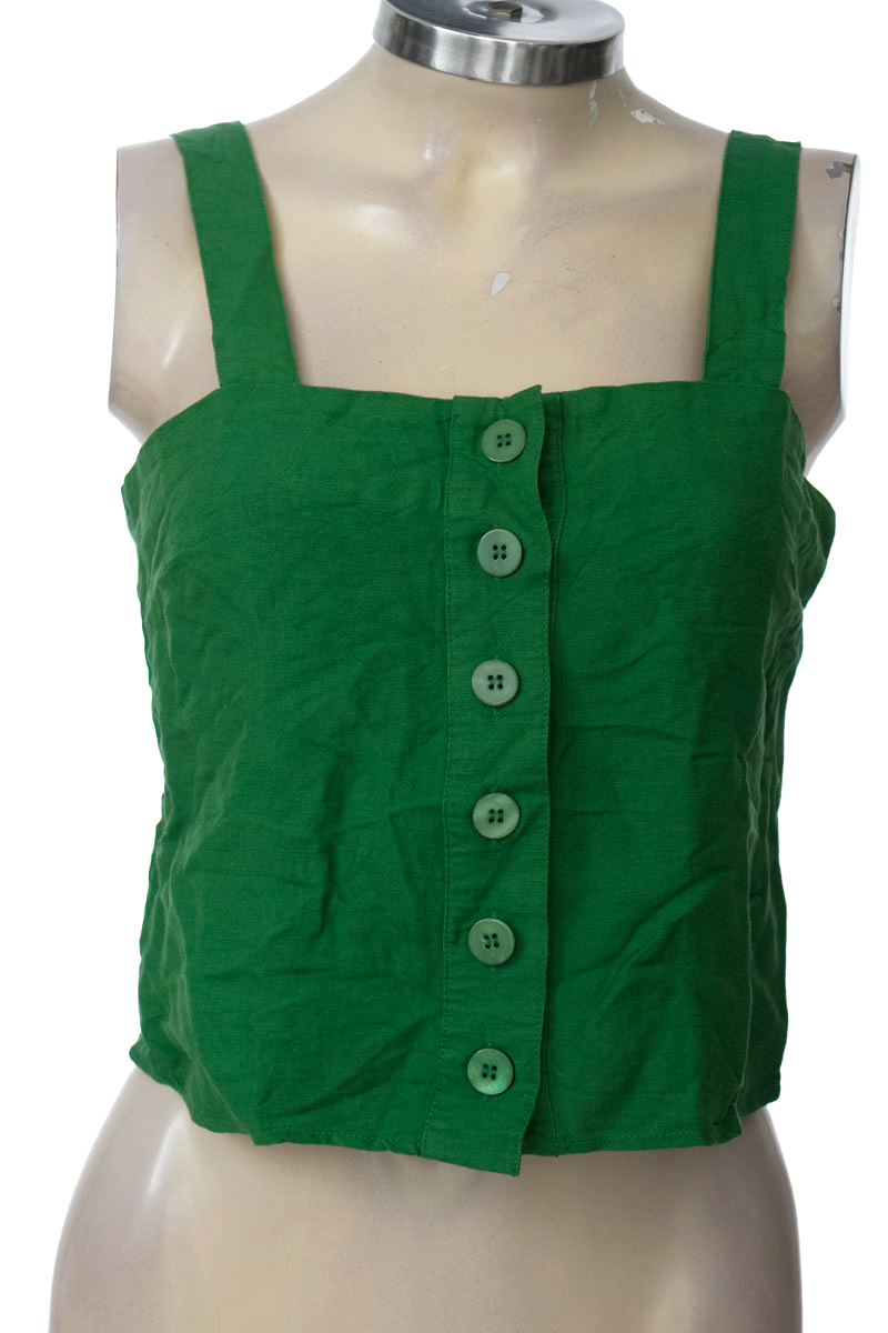 Top / Camiseta color Verde - Oysho 