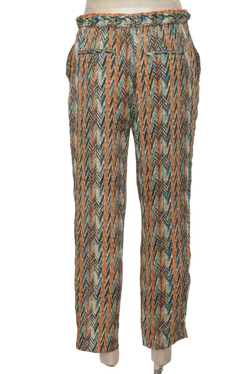 Pantalones color Estampado - Zara