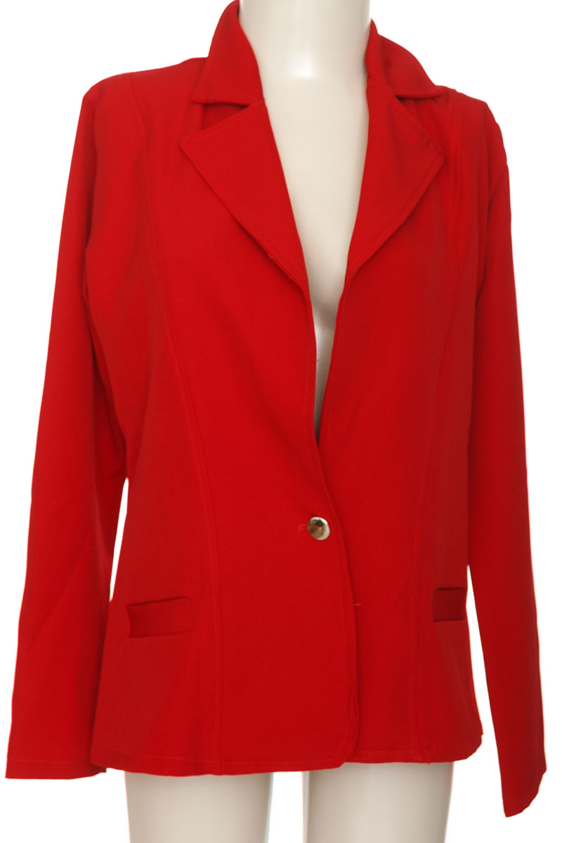 Chaqueta / Abrigo color Rojo - Sali Design