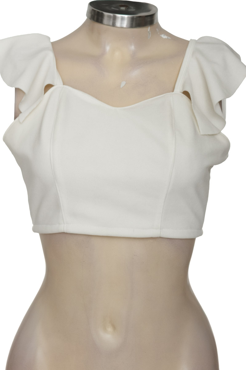 Top / Camiseta color Blanco - Bella Ebano
