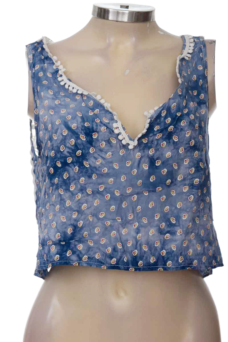Top / Camiseta color Azul - Miss Rose