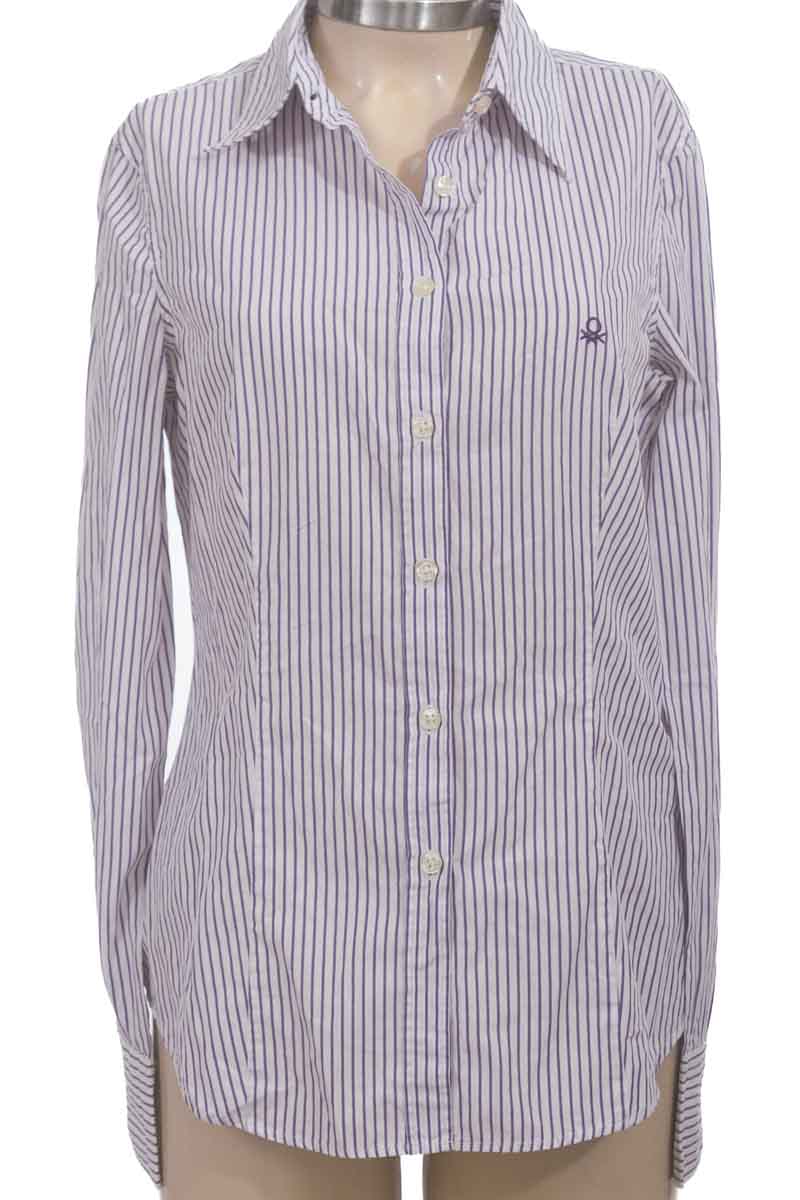 Blusa color Lila - United Colors of Benetton