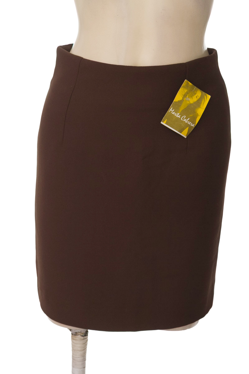 Falda color Café - Marta Cabrera