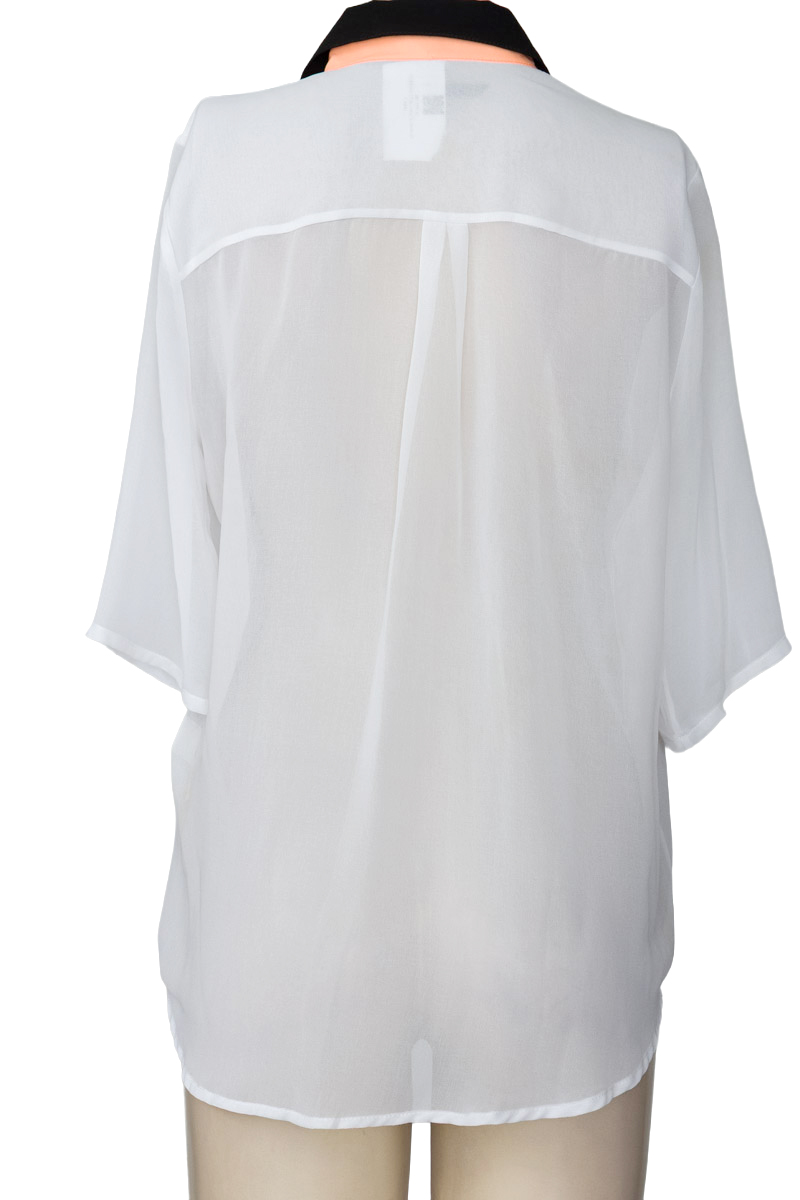 Blusa color Blanco - DENIMLAB