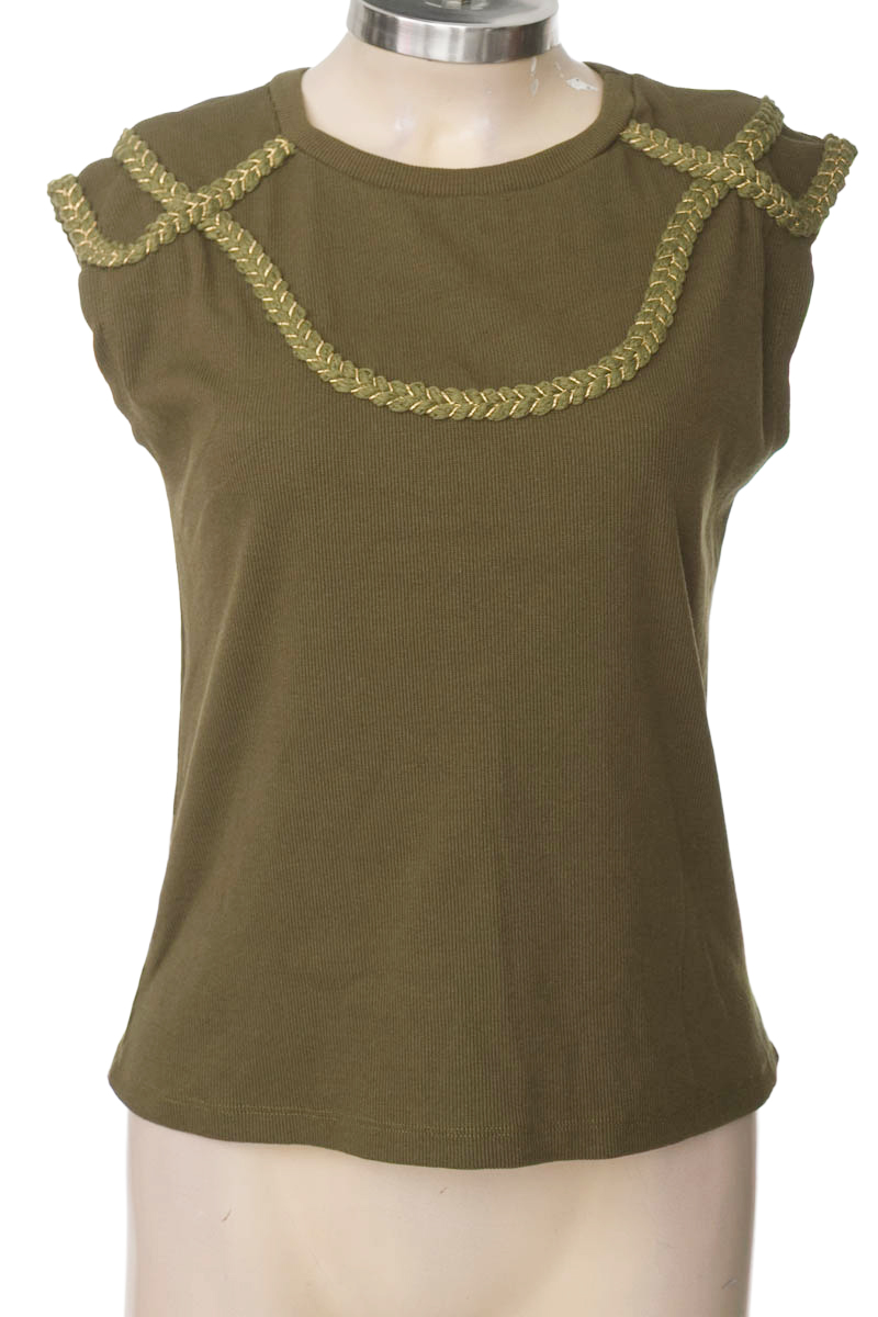 Top / Camiseta color Verde - Juana Shop