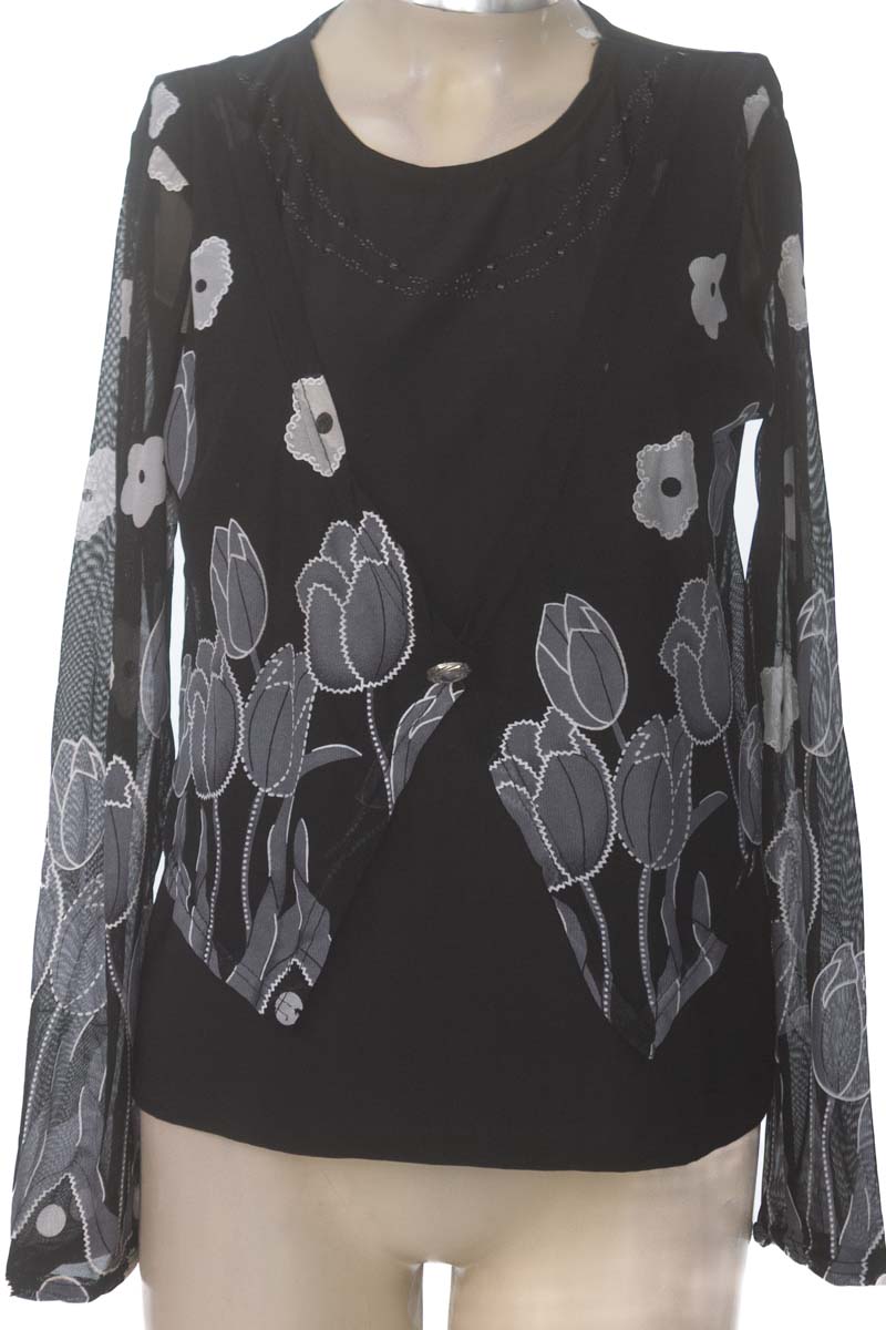 Blusa color Negro - Gello Fashion