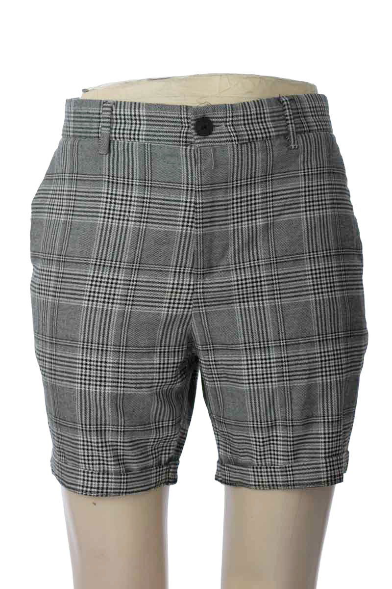 Bermuda - Pantaloneta color Gris - Bershka