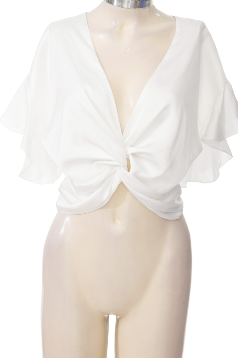 Blusa color Blanco - Adriana Contreras