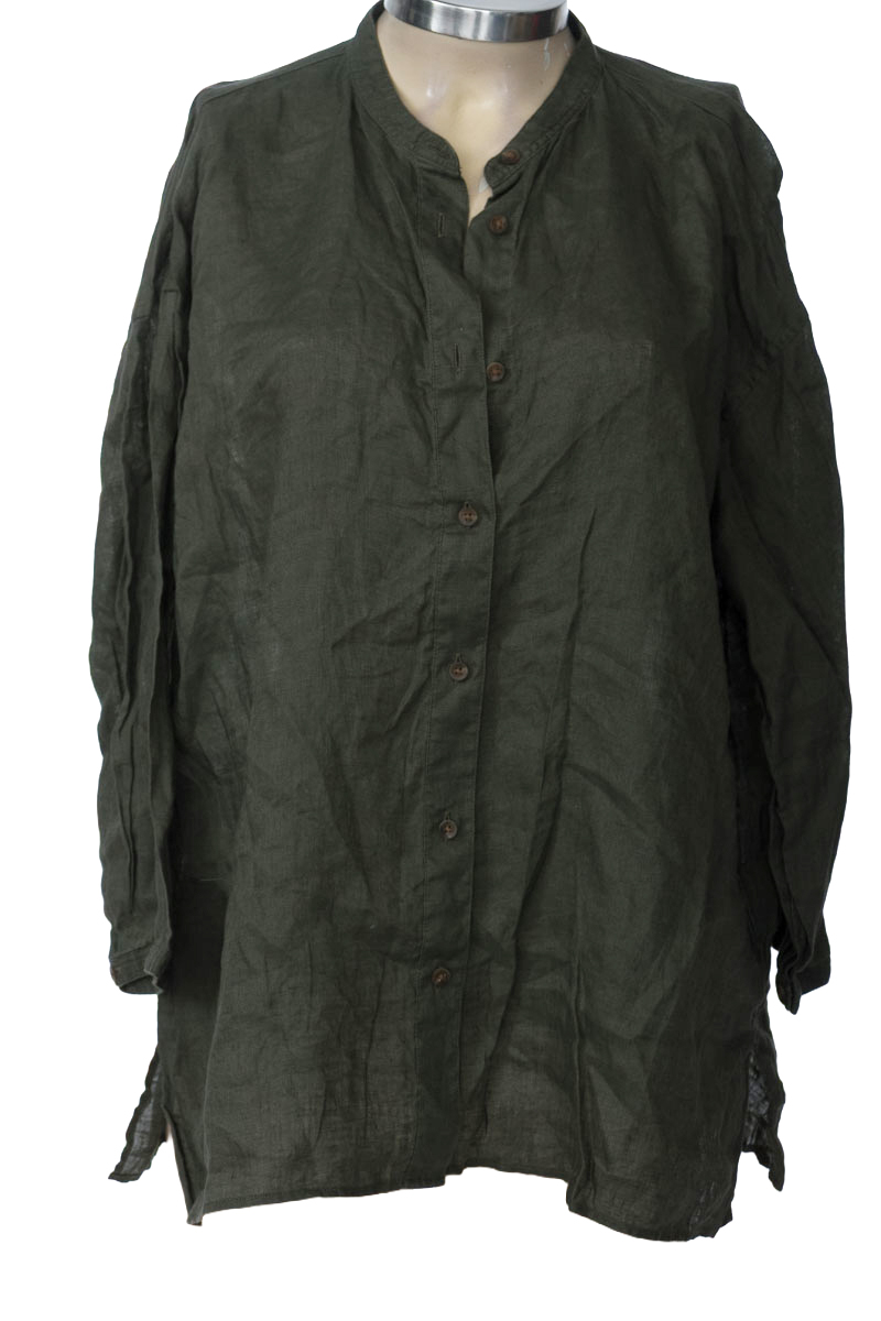 Blusa color Verde - UNIQLO