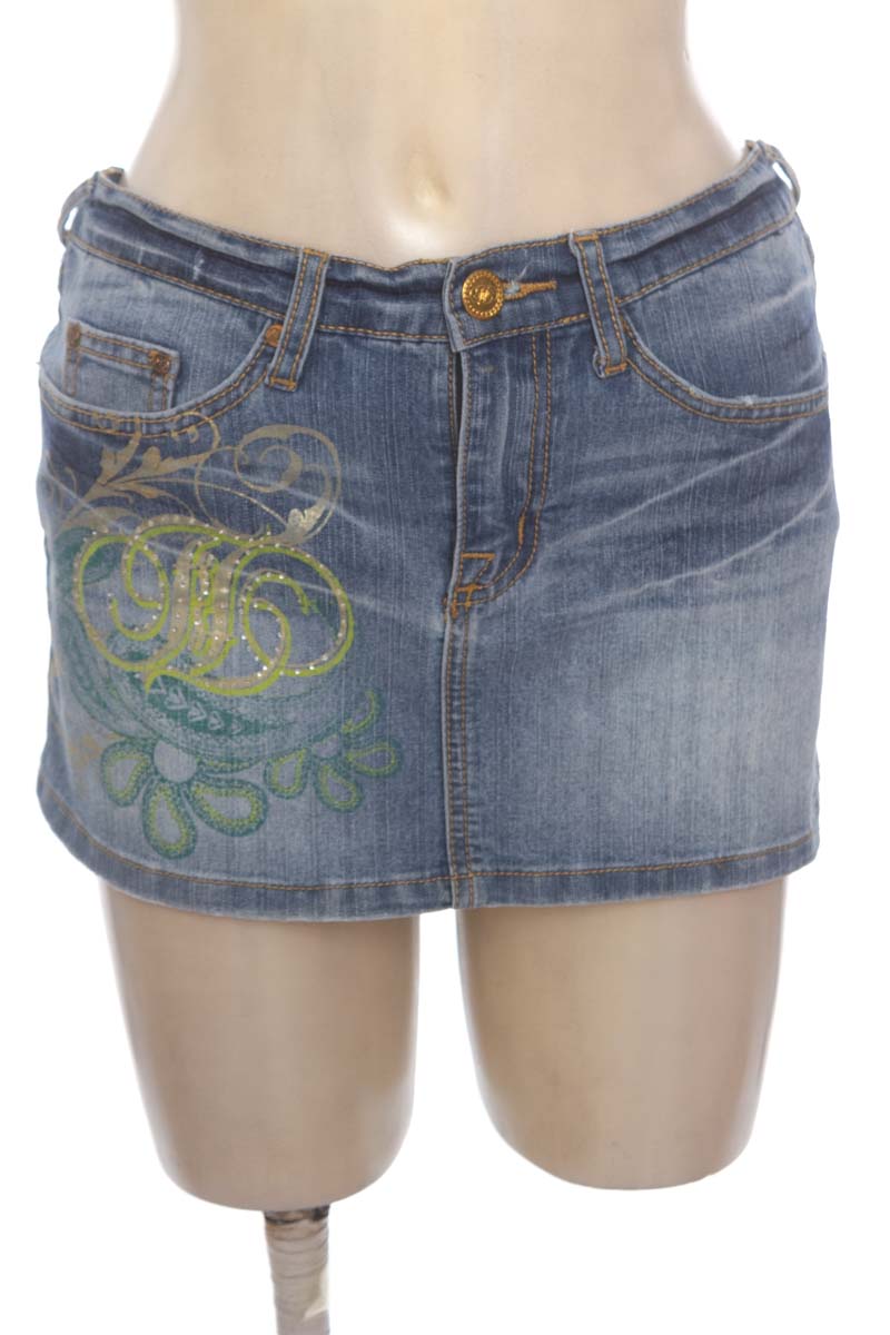Falda color Azul - Fabulosity