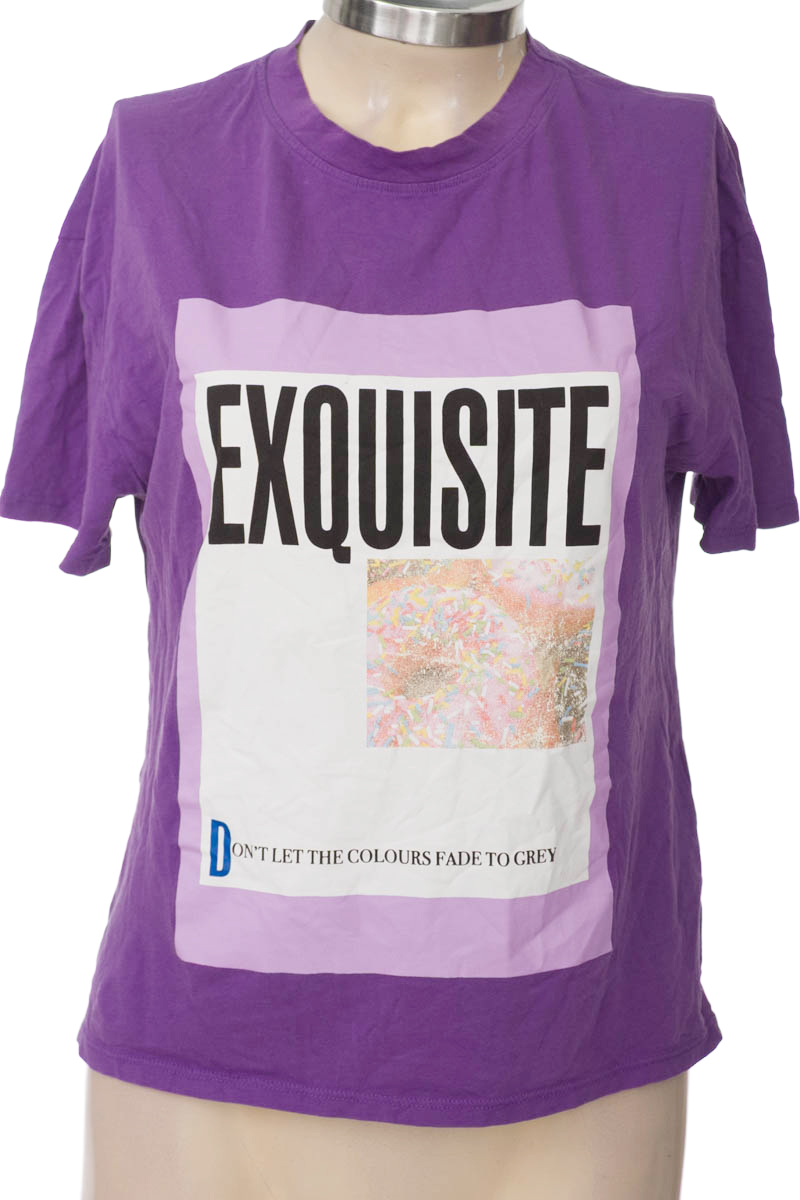 Top / Camiseta color Morado - Stradivarius