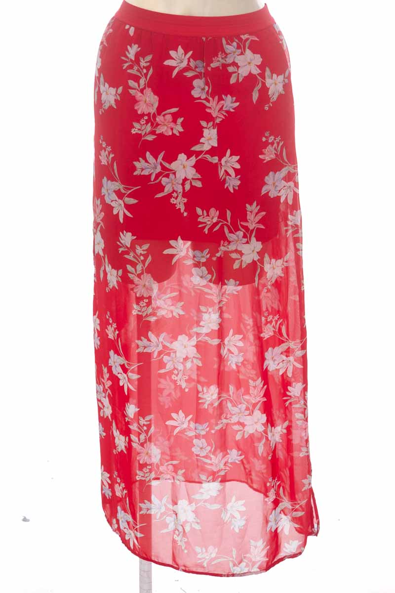 Falda color Rojo - Divided by H&M