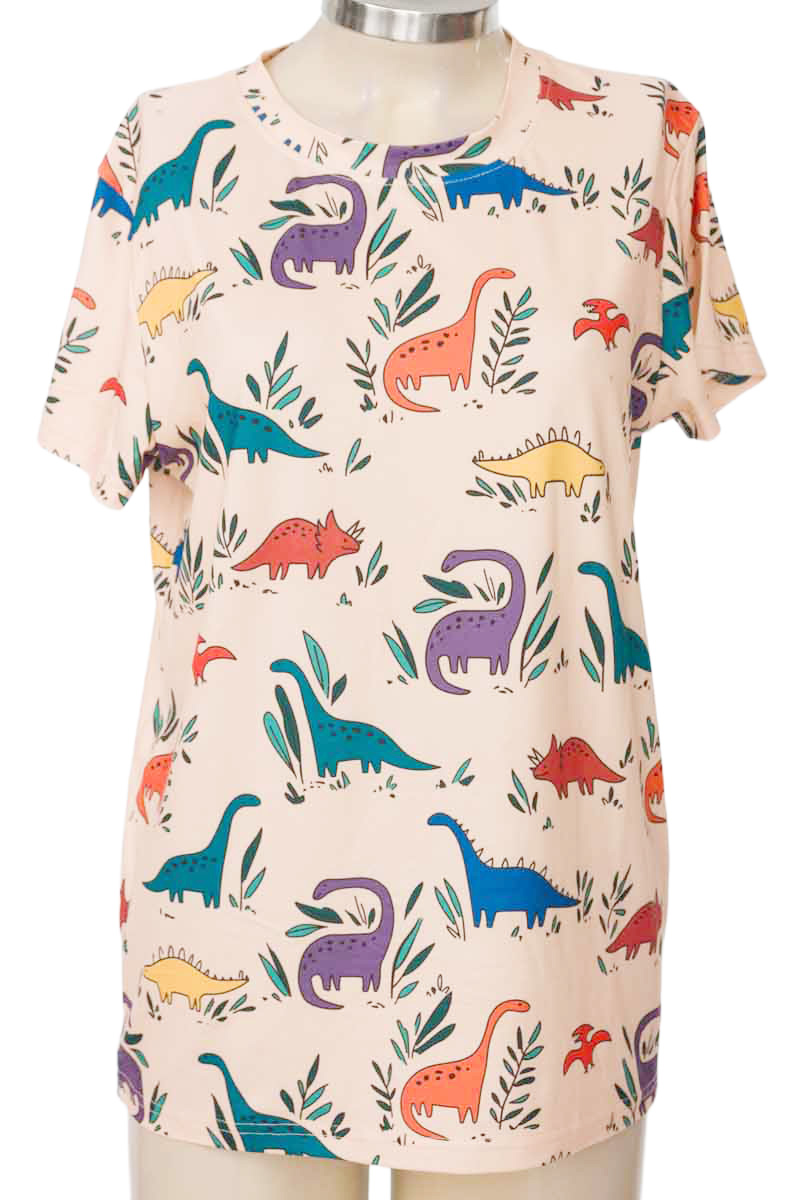 Top / Camiseta color Rosado - Shein