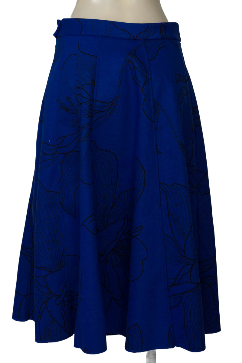 Falda color Azul - Castaña