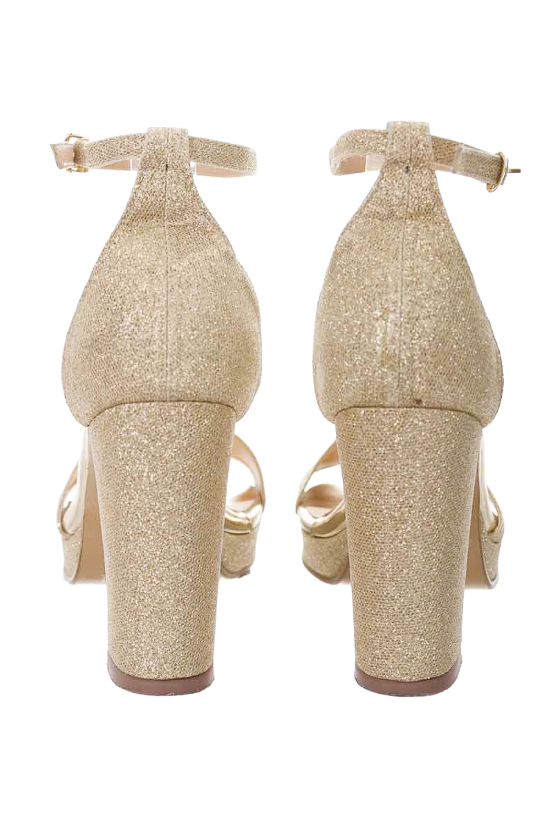 Zapatos color Dorado - Sandra Cano